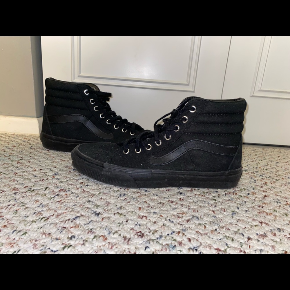 All Black Vans
